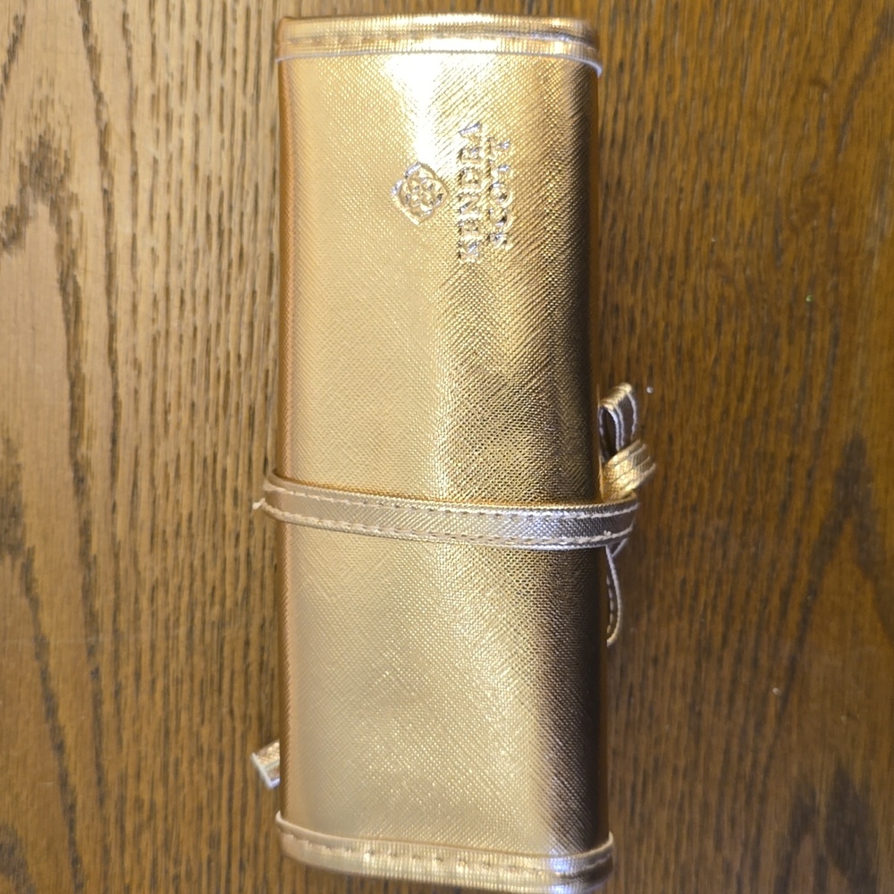 Kendra Scott Metallic Gold Gold Jewelry Organizer Like New
